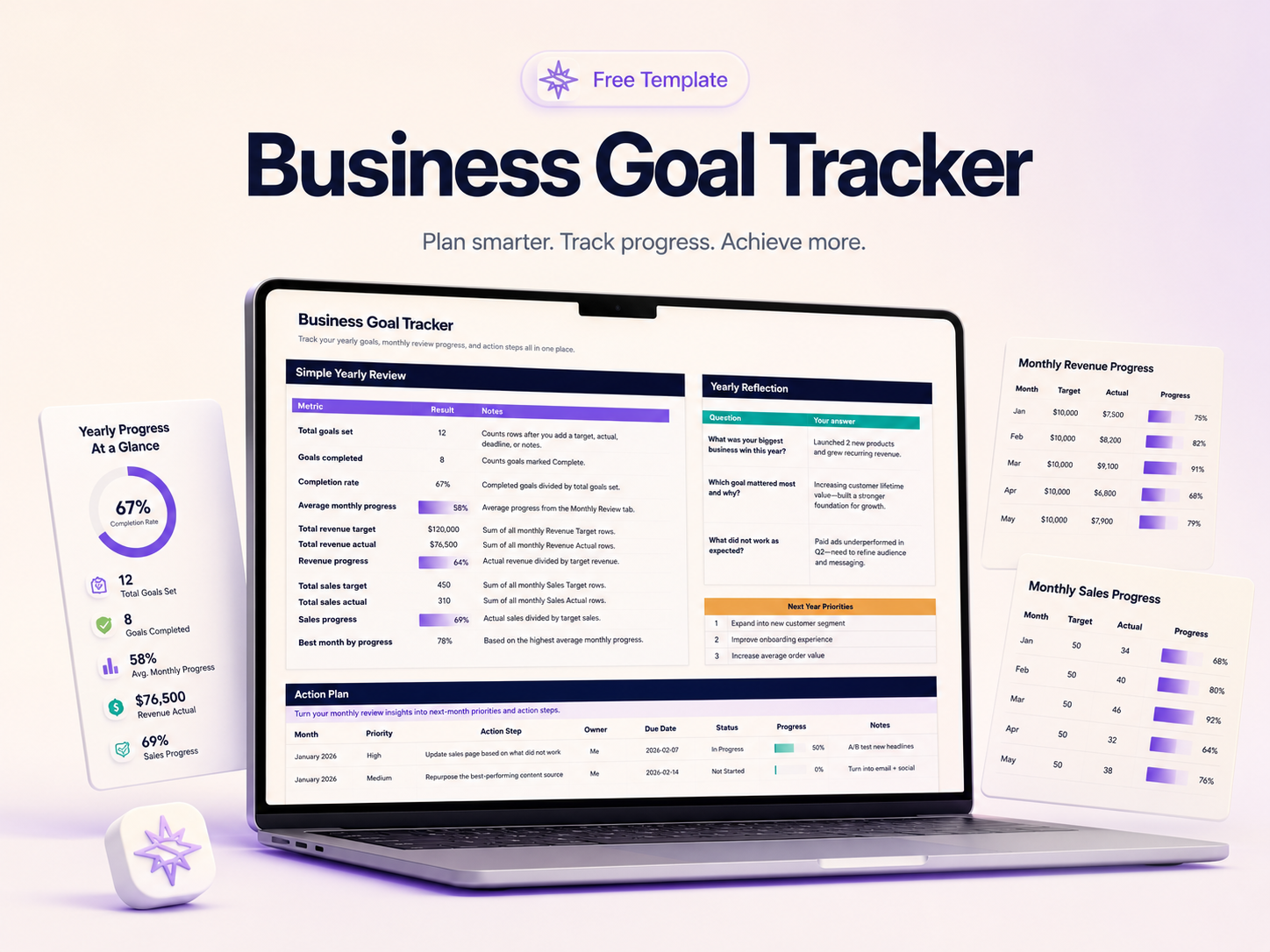 Business Goal Tracker preview